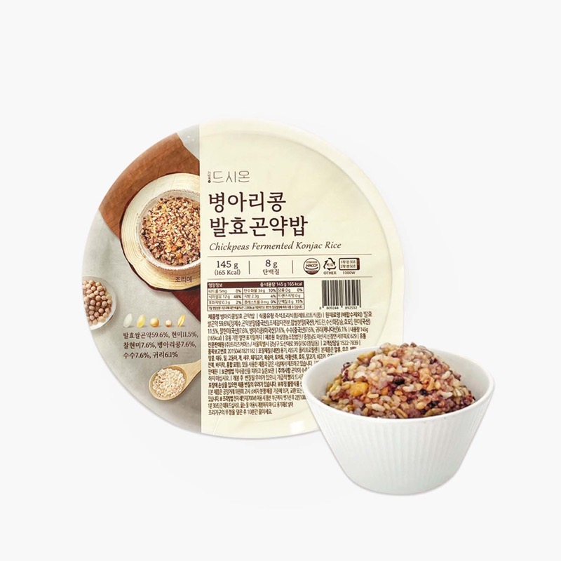 드시온 병아리콩 발효곤약밥 20개입